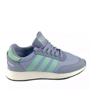 Adidas Women’s Iniki W Boost Blue Mint Teal Green